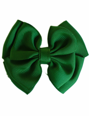 Opal Hair Clip - Bottle Green